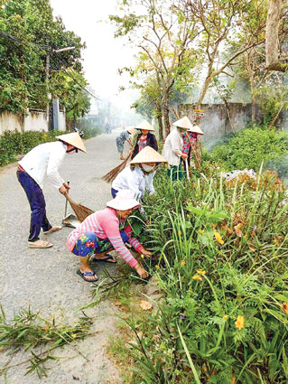 Đẩy mạnh phong trào “3 sạch”