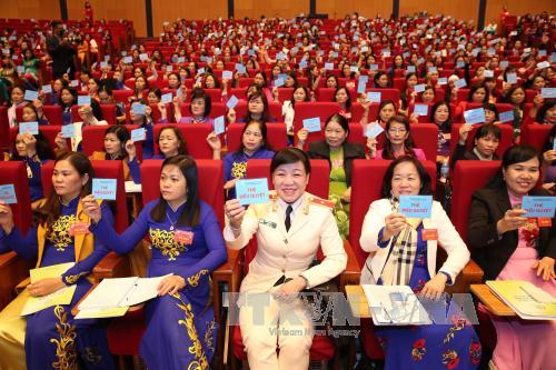161 chị trúng cử ủy viên Ban Chấp hành TW Hội LHPN Việt Nam khóa XII