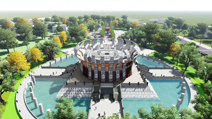 Khánh thành công trình Đền thờ Vua Hùng vào lúc 19 giờ 30 phút ngày 6/4/2022, mở cửa để nhân dân và du khách đến tham quan, lễ bái từ ngày 7/4/2022