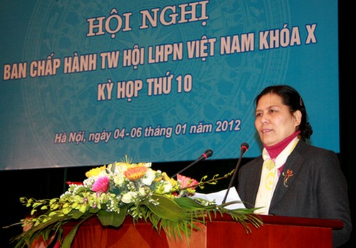 Hội nghị lần thứ 10, Ban Chấp hành Trung ương Hội LHPN Việt Nam khóa X...