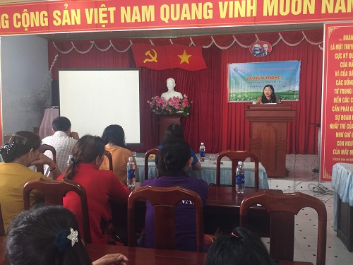 Hưởng ứng ngày toàn dân phòng chống mua bán người năm 2018.