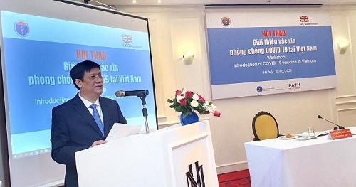 Hội thảo giới thiệu vắc xin phòng chống COVID-19 tại Việt Nam