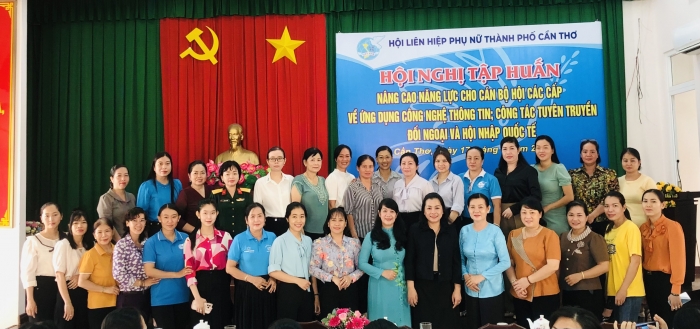 Hội LHPN TP Cần Thơ tổ chức tập huấn về ứng dụng công nghệ thông tin