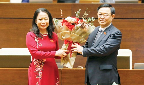 Bà Võ Thị Ánh Xuân được bầu giữ chức Phó Chủ tịch nước nhiệm kỳ 2016-2...