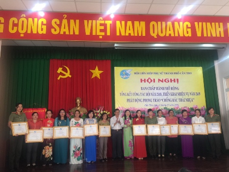 Kết quả công tác Hội và phong trào phụ nữ Cần Thơ năm 2018 và triển kh...