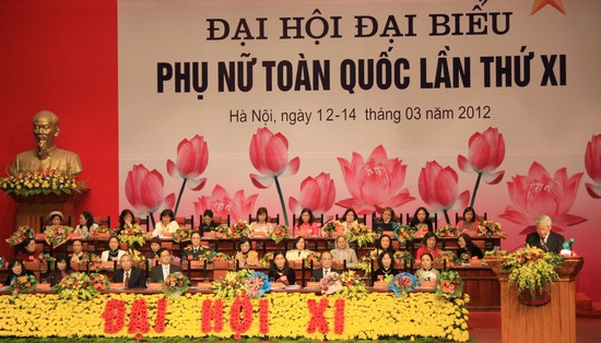 Khai mạc trọng thể Đại hội đại biểu phụ nữ toàn quốc lần thứ XI