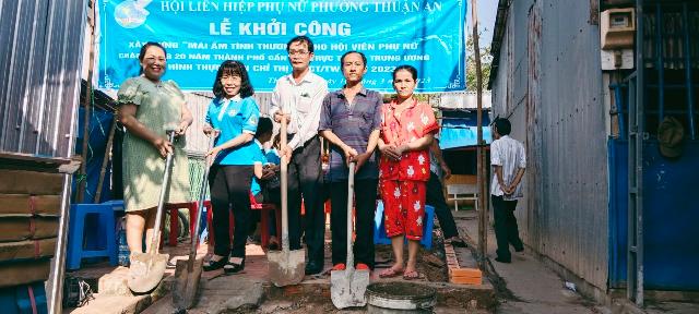 Khởi công xây dựng mái ấm tình thương cho hội viên