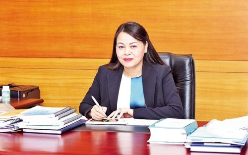 Bà Nguyễn Thị Thu Hà, Ủy viên Trung ương Đảng, Chủ tịch Hội Liên hiệp ...