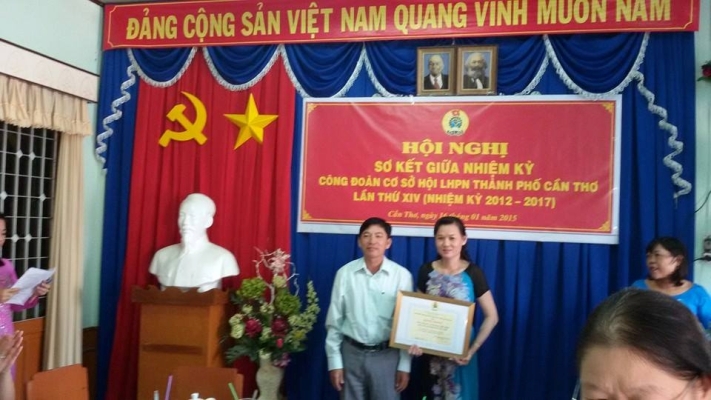 Công đoàn Cơ Sở Hội LHPN Thành phố Cần Thơ tổ chức Hội nghị giữa nhiệm...